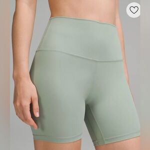 Lululemon Women’s Align High-Rise Short 6", Color (Palm Court) Size 4. #yoga